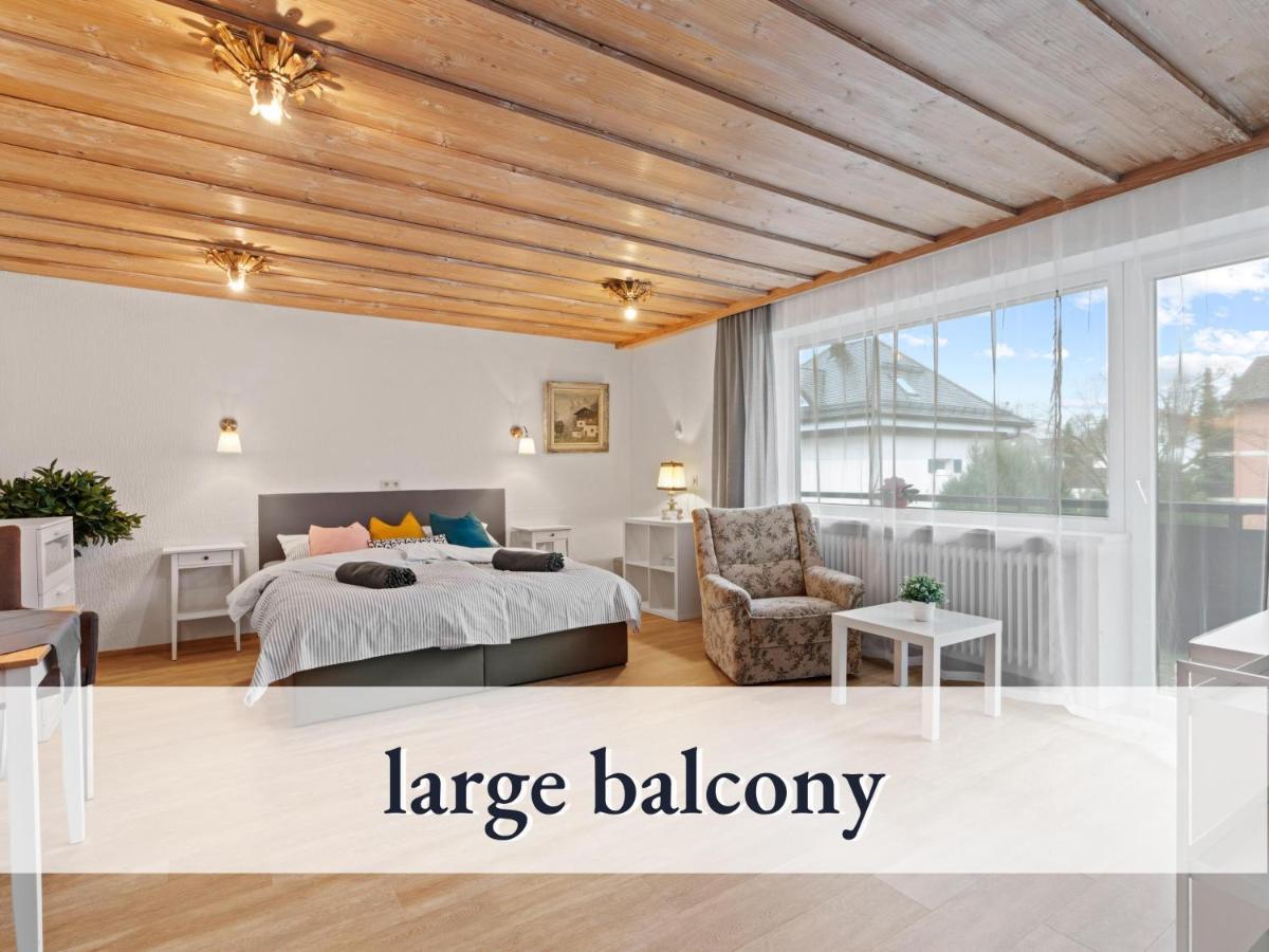 Sehr Gemuetliche Ferienwohnung In Bester Lage Mit Grossem Sonnenbalkon L Innenstadtnaehe L 1 Minute Zum Bahnhof L Kueche L Tv L Free-Wlan L Willkommen Im Hallo!-Apartment 8 Бад-Верисхофен Экстерьер фото